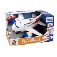 Letadlo Smartwings s hlášením kapitána a letušky, na setrvačník