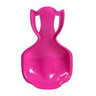 Dětský sáňkovací kluzák lopata Baby Mix COMFORT LINE XL růžový 