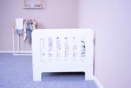 Dětská postel se zábranou New Baby ERIK 140x70 cm bílá 