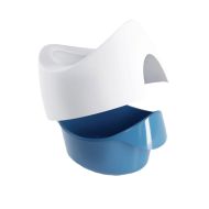 Dětský oboustranný ergonomický nočník s výlevkou Teggi modrý 