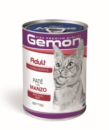 GEMON Cat HP Adult paštika hovězí 400g