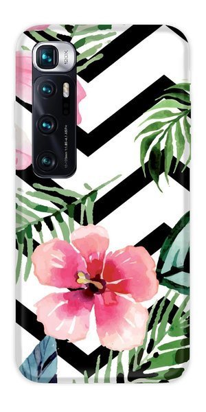 Xiaomi Mi 10 Ultra - silikonový kryt tropické květy