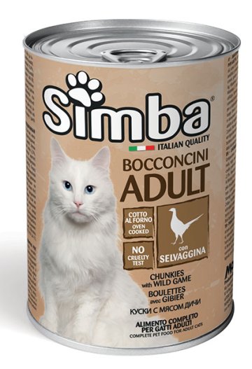 SIMBA Cat Divočina kousky 415g