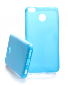 Xiaomi Redmi 4X - silikonový kryt modrý