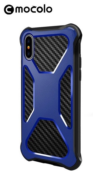iPhone 7 plus / 8 plus - tvrzený ochranný kryt tmavě modrý