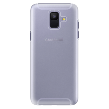 Samsung Galaxy A6 Plus 2018 - silikonový kryt mléčný