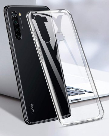 Xiaomi Redmi Note 8T - silikonový kryt 1mm průhledný