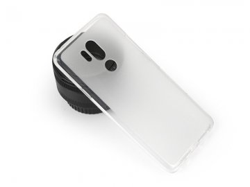 LG G7 - silikonový kryt 0,5mm mléčný
