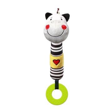 Plyšová pískací hračka s kousátkem Baby Ono zebra…
